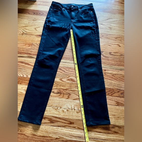 PAIGE HOXTON SKINNY JEANS - size 29. Black - Picture 5 of 9